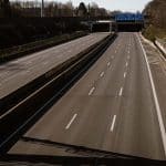 More to lose than others: Europe amid the shortages. Empty German motorway in Cologne. Photo: Florian Schmetz @floschmaezz