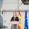 La defensa europea: ¡hagan juego! La alta representante Federica Mogherini en la inauguración del European Tactical Airlift Centre en Zaragoza, el pasado 8 de junio.