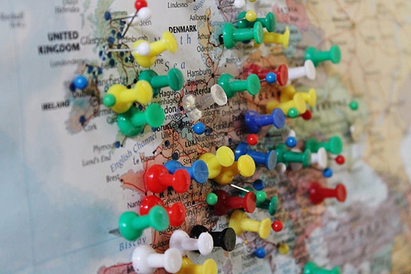 Mapa de Europa. Foto: Charles Clegg (CC BY-SA 2.0)