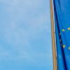 Bandera de la Unión Europea.