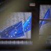 El agridulce sabor de las elecciones europeas. Banderas de la Unión Europea durante el Consejo Europeo de Bruselas (2017). Foto: European Council (CC BY-NC-ND 2.0). Blog Elcano