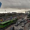 Tarde de tráfico en Madrid