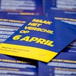 An odd Dutch referendum on the Ukraine. “No” campaign flyers of the GeenPeil initiative. Photo: GeenPeil Facebook Page. Elcano Blog