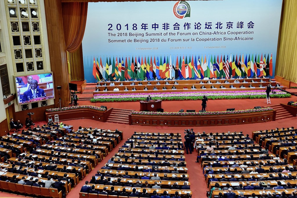 China in Africa, a hybrid strategy. Forum on China-Africa Cooperation 2018 in Beijing (China). Photo: GCIS / GovernmentZA (CC BY-ND 2.0).