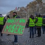 Manifestante el pasado 24 de noviembre en París. Foto: NightFlightToVenus (CC BY-NC-ND 2.0)