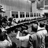 Conferencia realizada en Helsinki, 1975. Foto: Tapio Korpisaari (Museo de la Ciudad de Helsinki). Fuente: Helsink200.fi. Blog Elcano