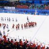 Partido inaugural de hockey sobre hielo femenino de las dos Coreas vs. Suiza en los XXIII Juegos Olímpicos de invierno. Foto: Republic of Korea (CC BY-SA 2.0). Blog Elcano
