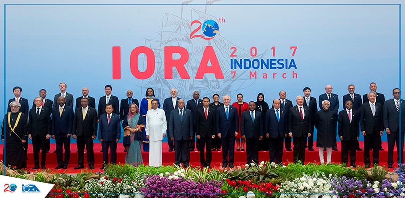 Cumbre de los líderes de la Asociación de la Cuenca del Océano Índico en Jakarta, Indonesia (5 al 7/3/2017). Foto: Indian Ocean Rim Association-IORA / Facebook. Blog Elcano