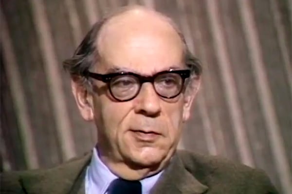 Isaiah Berlin entrevistado en Modern Philosophy (1976). Blog Elcano