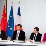 La política europea frente al desafío chino. Jean-Claude Juncker, Xi Jinping, Emmanuel Macron y Angela Merkel. Gobernanza Global en Paris (26/3/2019)
