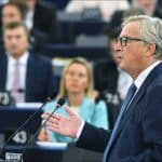 Brave discourses, constructive discourses. Jean-Claude Jucker, SOTEU 2016. Photo: ©European Union 2016 - European Parliament / Flickr (CC BY-NC-ND 4.0). Elcano Blog