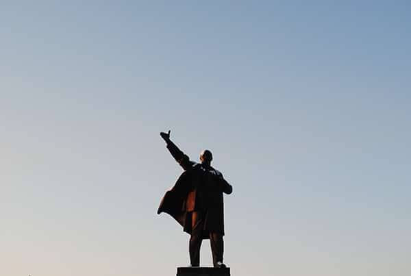 Statue of Lenin, leader of the Russian Revolution of 1917. Photo: Cheburashkina_Svetlana (CC BY 2.0)