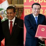 Left: Li Keqiang and Ollanta Humala. Right: Li Keqiang and Dilma Rousseff. Elcano Blog