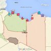 Mapa de la guerra civil en Libia (2014 al presente). Fuente: Conflict News. Blog Elcano