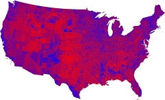 Mapa de los Estados Unidos