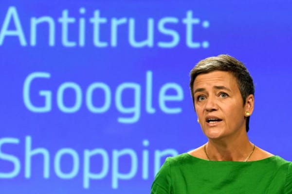 Rueda de prensa de Margrethe Vestager sobre las normas anti-monopolio de la UE (27/7/2017). Foto: Georges Boulougouris - EC Audiovisual Service / ©European Union, 2017. Blog Elcano