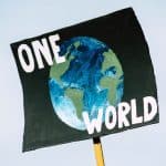 New global public goods and evils. Global climate change protest demonstration strike - No Planet B. Photo: Markus Spiske (@markusspiske). Elcano Blog