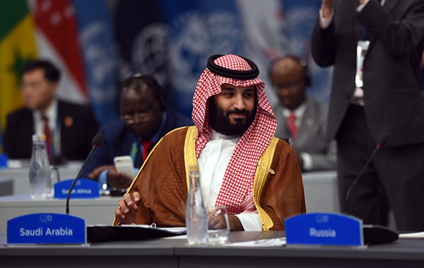 Mohamed bin Salman el pasado sábado en el G20, en Buenos Aires. Foto: G20 Argentina (CC BY 2.0)