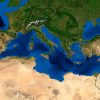 Satellite image of the Mediterranean sea. Image: NASA (Public domain)