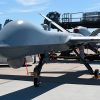 Imagen de un MQ-9 Reaper, vehículo aéreo no tripulado (VANT) o dron, desarrollado por General Atomics. Foto: Chris Hunkeler (CC BY-SA 2.0)