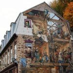 Site of the Neptune Inn on the corner of Côte de la Montagne and rue Sault au Matelot. Québec City (Ville de Québec). Photo: Harvey Barrison / Flickr. Creative Commons License Attribution-ShareAlike. Elcano blog