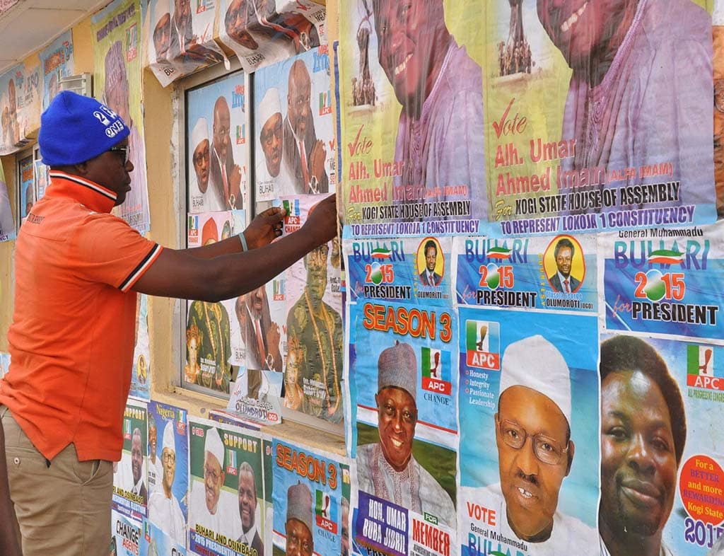 Imagen de las elecciones presidenciales en Nigeria, 2015. Foto: Heinrich-Böll-Stiftung (CC BY-SA 2.0).