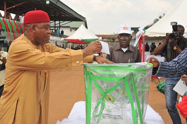 Colegio electoral en Nigeria en 2015. Foto: Heinrich-Böll-Stiftung (CC BY-SA 2.0)