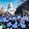 El circo Trump: pasen y vean. Marcha contra la “Muslim Ban” en Washington, D.C (4/2/2017). Foto: Ted Eytan / Flickr (CC BY-SA 2.0). Blog Elcano