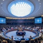 First North Atlantic Council meeting at the New NATO Headquarters (May 2018). Photo: NATO North Atlantic Treaty Organization (CC BY-NC-ND 2.0). Elcano Blog