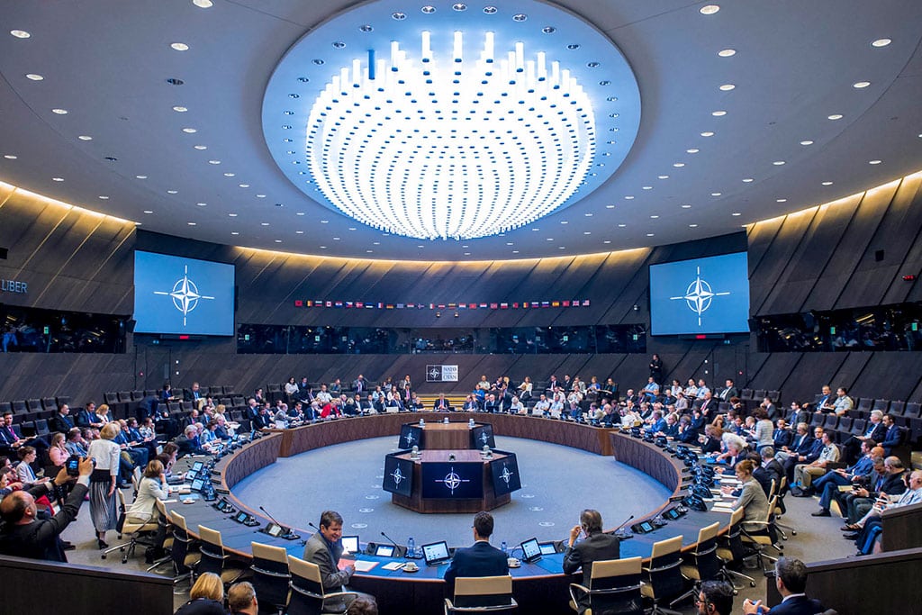 First North Atlantic Council meeting at the New NATO Headquarters (May 2018). Photo: NATO North Atlantic Treaty Organization (CC BY-NC-ND 2.0). Elcano Blog