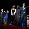 Los Obama y los Biden se despiden en Chicago esta pasada noche. Foto: White House