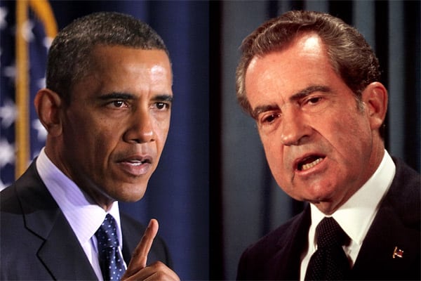 Barack Obama - Richard Nixon. Blog Elcano
