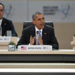 President Barack Obama participates in the Nuclear Security Summit Plenary 2016. Photo: Ben Solomon / U.S. Department of State - Nuclear Security Summit / Flickr. Elcano Blog
