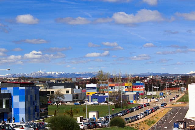 Parque Tecnológico de León (Armunia, León). Foto: Pablox (trabajo propio) vía Wikimedia Commons (GFDL o CC BY-SA 4.0-3.0-2.5-2.0-1.0). Blog Elcano