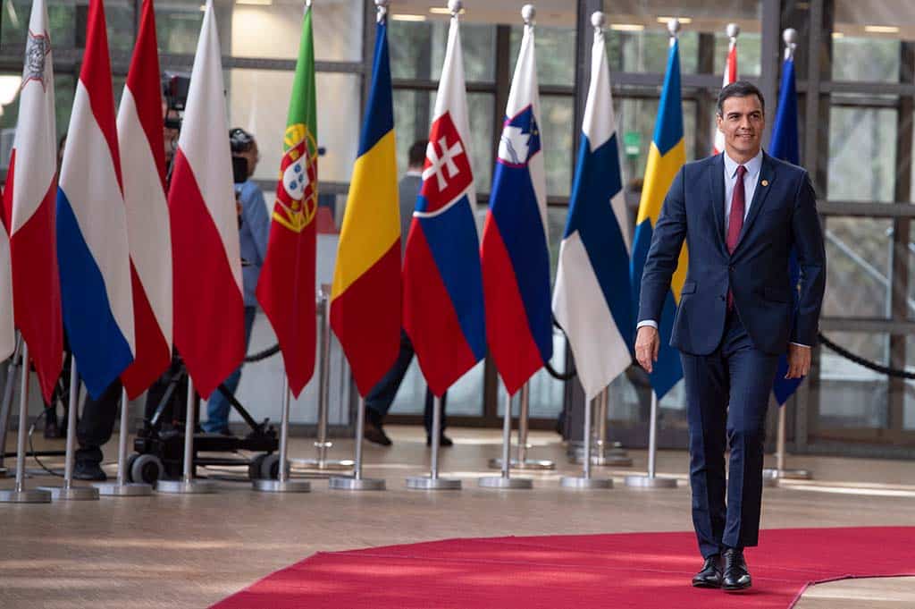 Sánchez must snatch the Economic Vice-presidency for Spain. Spanish PM, Pedro Sánchez, arriving to the European Council for the informal dinner of heads of state or government in Brussels, 28 May 2019.