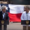 Los impulsores de Prosur Sebastián Piñera (presidente de Chile) e Iván Duque (presidente de Colombia) en la frontera colombo-venezolana (22/2/2019). Foto: Marcelo Segura / Prensa Presidencia-Gobierno de Chile. Blog Elcano