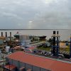 Puerto y estación eléctrica en Georgetown (Guyana)