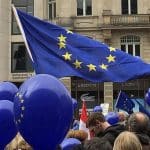 Rally of the citizen's initiative Pulse of Europe in Frankfurt, Germany. Photo: HajjiBaba (own work) via Wikimedia Commons (CC BY-SA 4.0). Elcano Blog