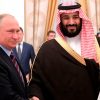 Vladimir Putin (presidente de Rusia) y Mohamed bin Salman (príncipe heredero de Arabia Saudí) durante un encuentro en Moscú en 2017. Foto: Kremlin.ru (CC BY 4.0). Blog Elcano