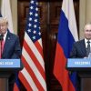 Donald Trump y Vladimir Putin responden ayer de tarde a las preguntas de los periodistas en Helsinki. Foto: Kremlin.ru (CC BY 4.0)
