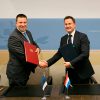 Embajadas de datos. Jüri Ratas y Xavier Bettel. Foto: Ave Tampere / Republic of Estonia Government. Blog Elcano