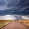 Panorama internacional: nubes de tormenta a la vista. Una tormenta se avecina sobre Kansas (EEUU). Foto: Raychel Sanner (@raychelsnr)