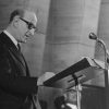 Raymond Aron, miembro del Instituto Francés (8/5/1968). Foto: ©UNESCO / Dominique Roger (CC BY SA 3.0).