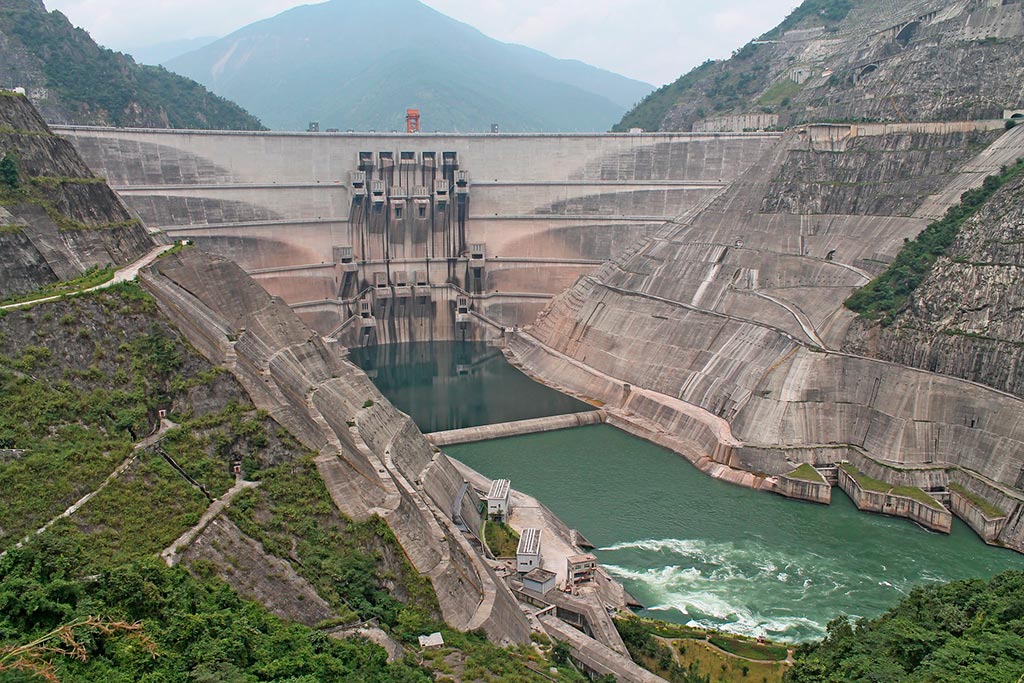 Represa de Xiaowan en río Lancang (Alto Mekong) en China. Foto: Water Alternatives (CC BY-NC 2.0). Blog Elcano