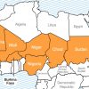 Mapa de los países de la región del Sahel. Créditos: The Conversation / Zenobia Ahmed (CC BY-SA). Blog Elcano
