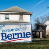 Mural en favor de Bernie Sanders en Des Moines, capital de Iowa. Foto: Phil Roeder / Flickr