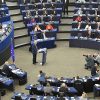 El discurso sobre el futuro de la Unión. Jean-Claude Juncker, presidente de la Comisión Europea, da hoy el Discurso sobre el Estado de la Unión ante el Parlamento Europeo en Estrasburgo.