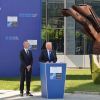 Donald Trump, junto a Jens Stoltenberg (Secretario General de la OTAN), durante su discurso en el memorial 11-S/Artículo 5. Foto: ©NATO / Flickr.