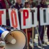 Demonstration against the TTIP trade agreement in Bristol in 2015. Photo: Global Justice Now (CC BY 2.0)