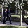Tabaré Vázquez, presidente de Uruguay, y Mariano Rajoy en los jardínes de La Moncloa. Foto: La Moncloa / Flickr (CC BY-NC-ND 2.0). Blog Elcano